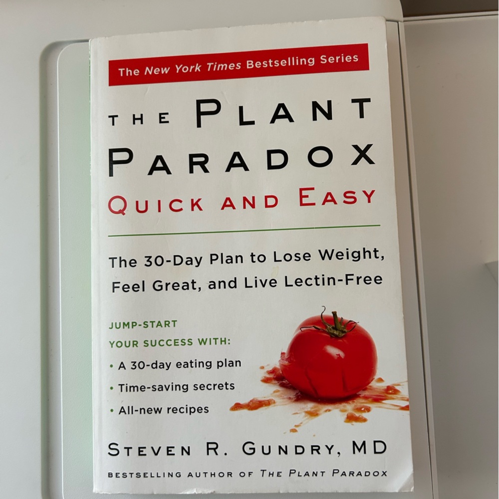 The Plant Paradox Quick and Easy Book